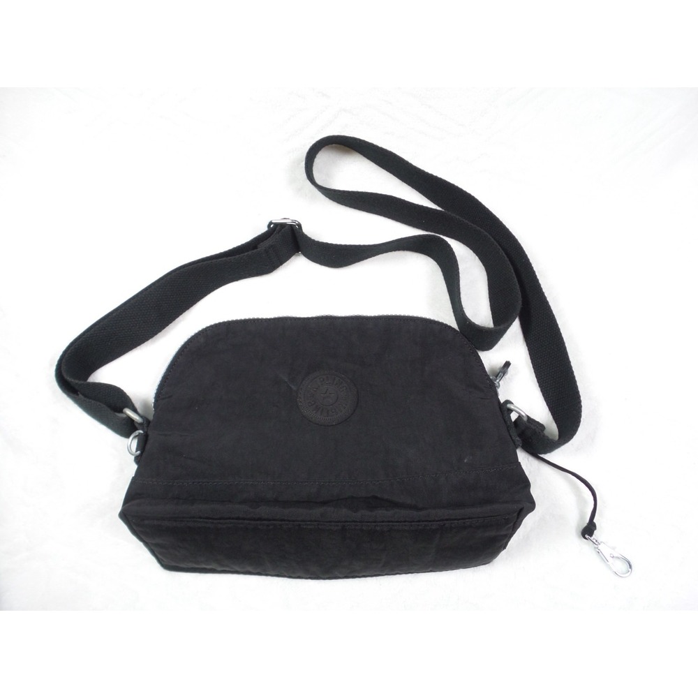 Kipling Bess Crossbody Bag Black Zip Closure Adjustable Strap Pockets - Picture 7 of 9